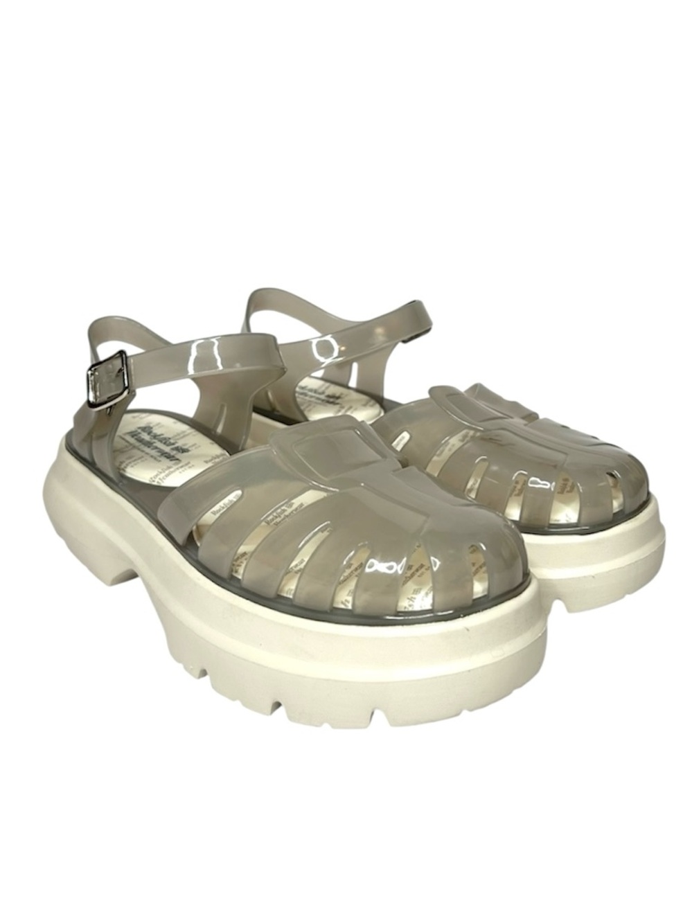 Rockfish Weatherwear Glair Platform Jelly Fisherman Sandals Size UK 4 US 6.5